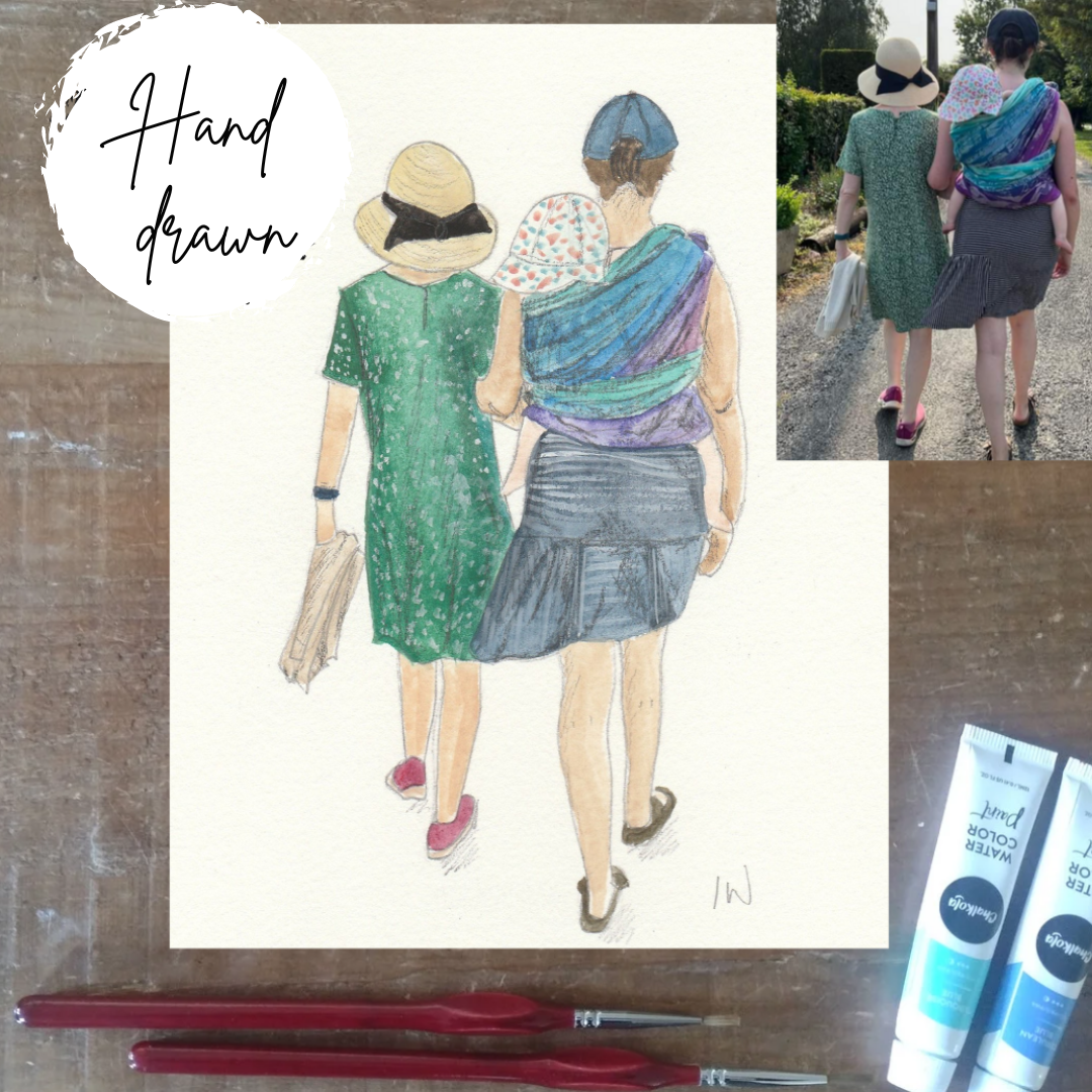 Memorial Watercolour Portrait