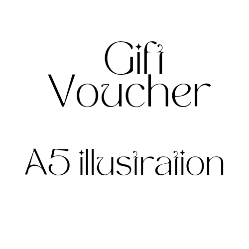 Gift Voucher for A5 Illustration