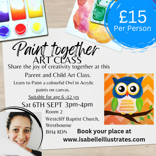 'Paint Together' Parent and child Art Class